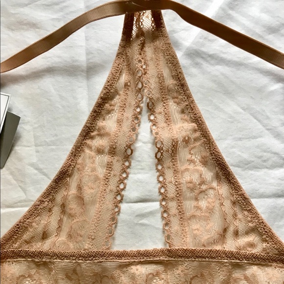 SOLD! Gap T-Shirt BRA~Front Cls LACE Back~34A ~NEW - Picture 3 of 7